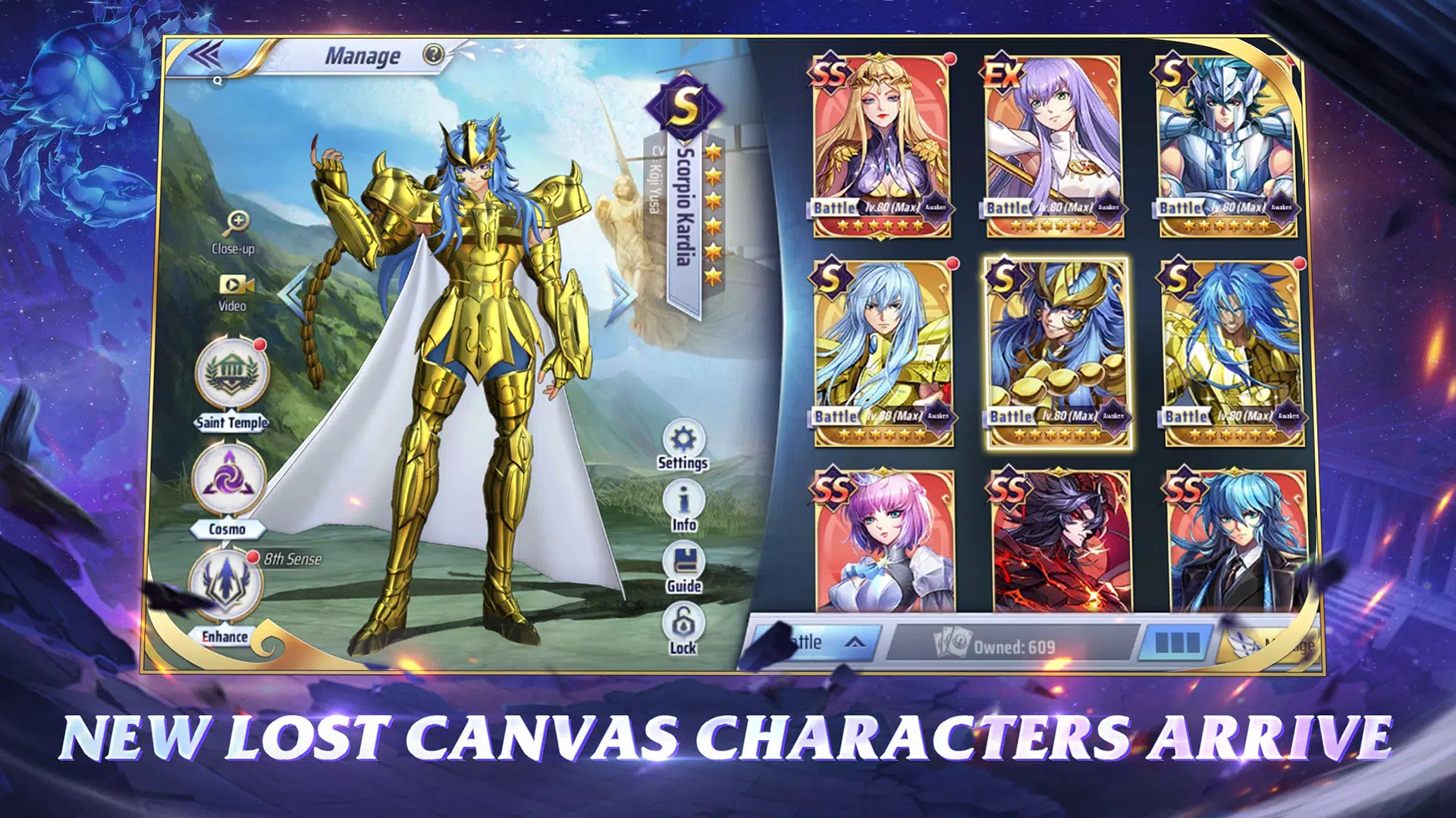 Saint Seiya Awakening: KOTZ Captura de pantalla 2