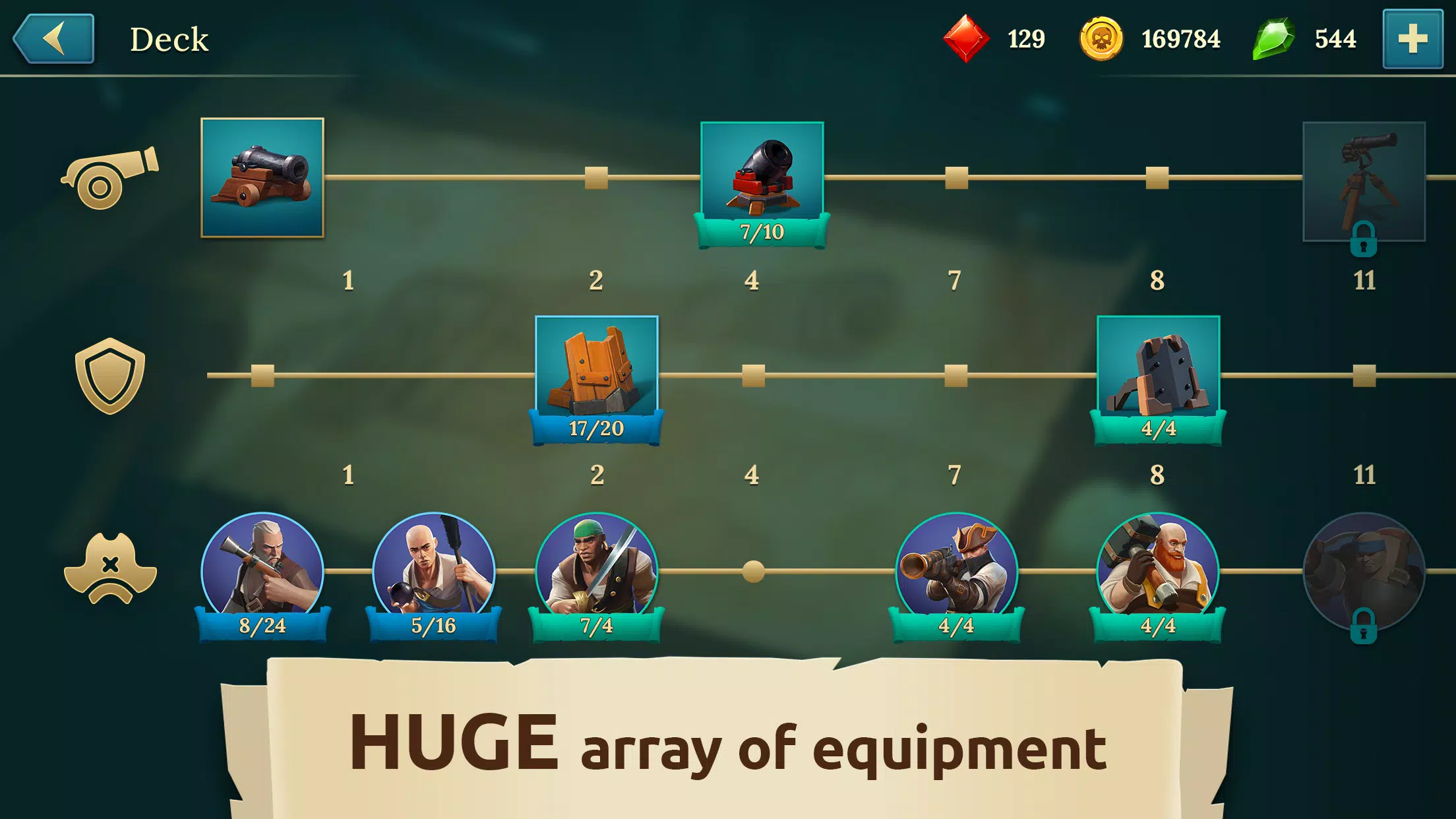 Pirate Ships・Build and Fight 螢幕截圖 3