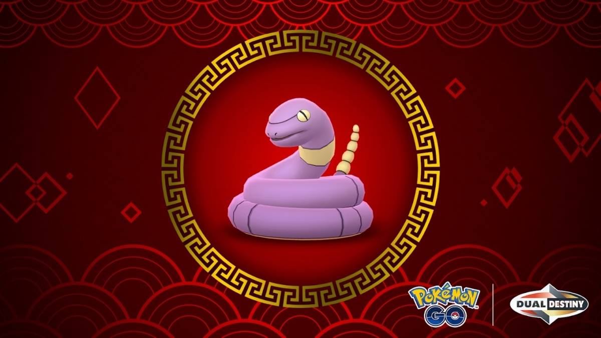 Pokemon GO Ekans Key-Art zum Lunar New Year