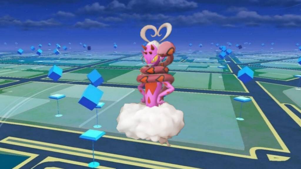 Incarnate Incarnate Enamorus ซึ่งไม่สามารถใช้งานได้ใน Pokemon Go