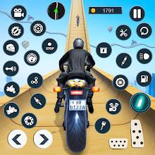 Mega Ramp Stunt Bike Games 3D