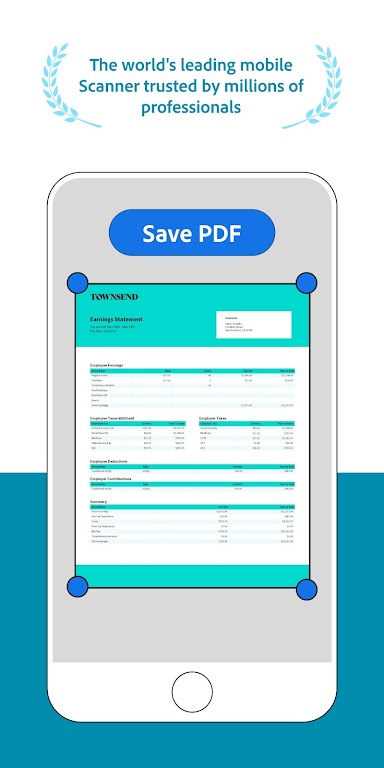 Adobe Scan: PDF Scanner, OCR スクリーンショット 1