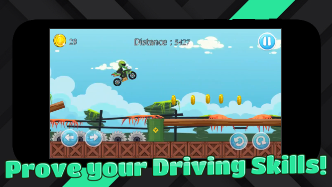 Moto Hero Challenge Mod 螢幕截圖 1