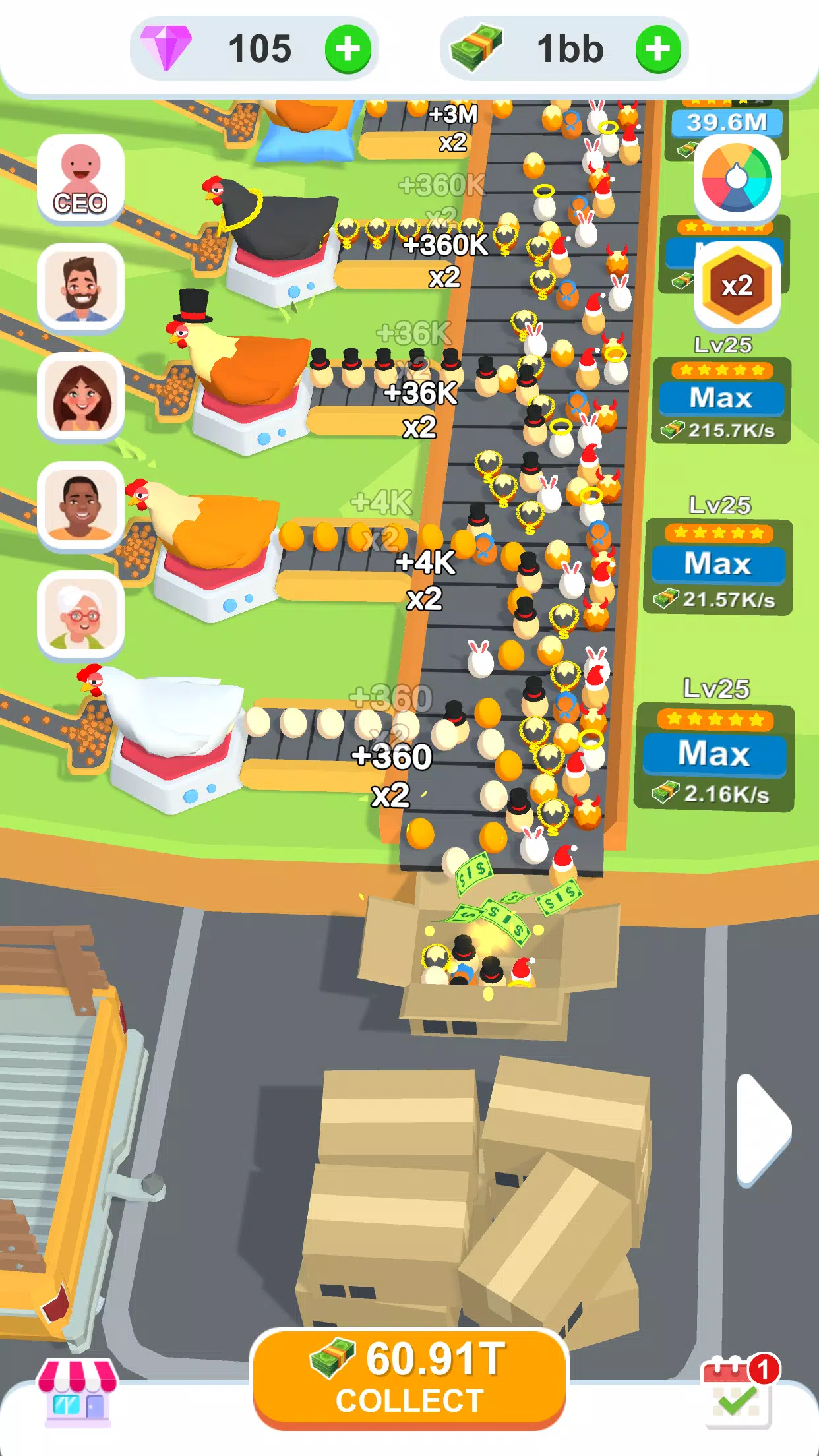Idle Egg Factory应用截图第1张