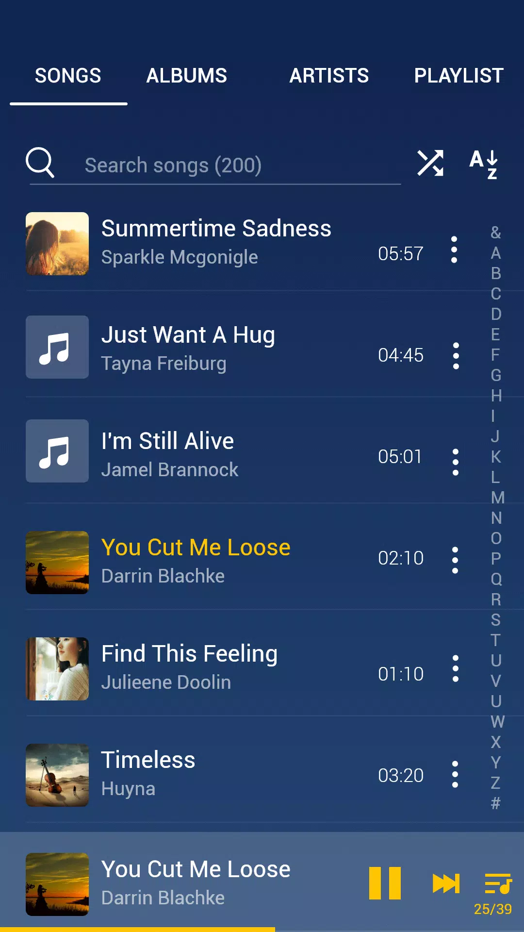 Musik-Player - MP3-Player Screenshot 2