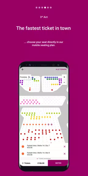 Ticket Gretchen - Event App 스크린샷 3