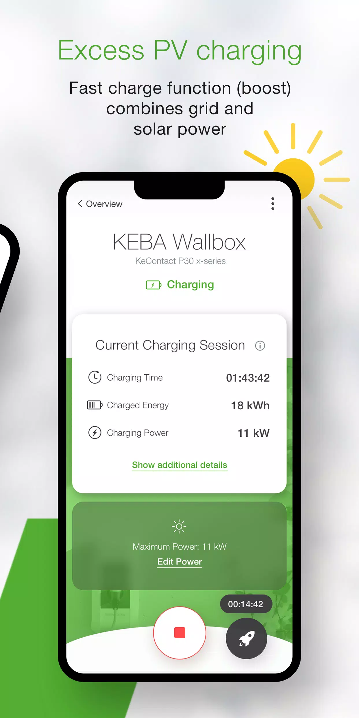 KEBA eMobility App Скриншот 3