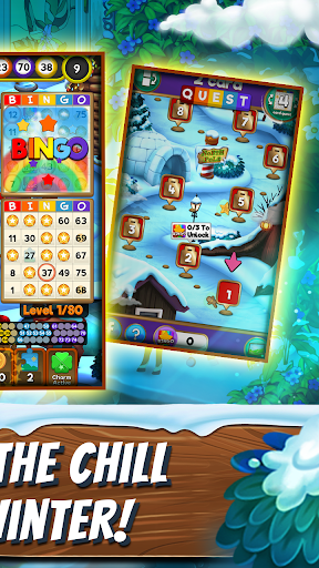 Bingo Quest Winter Garden - Christmas Adventure 螢幕截圖 2