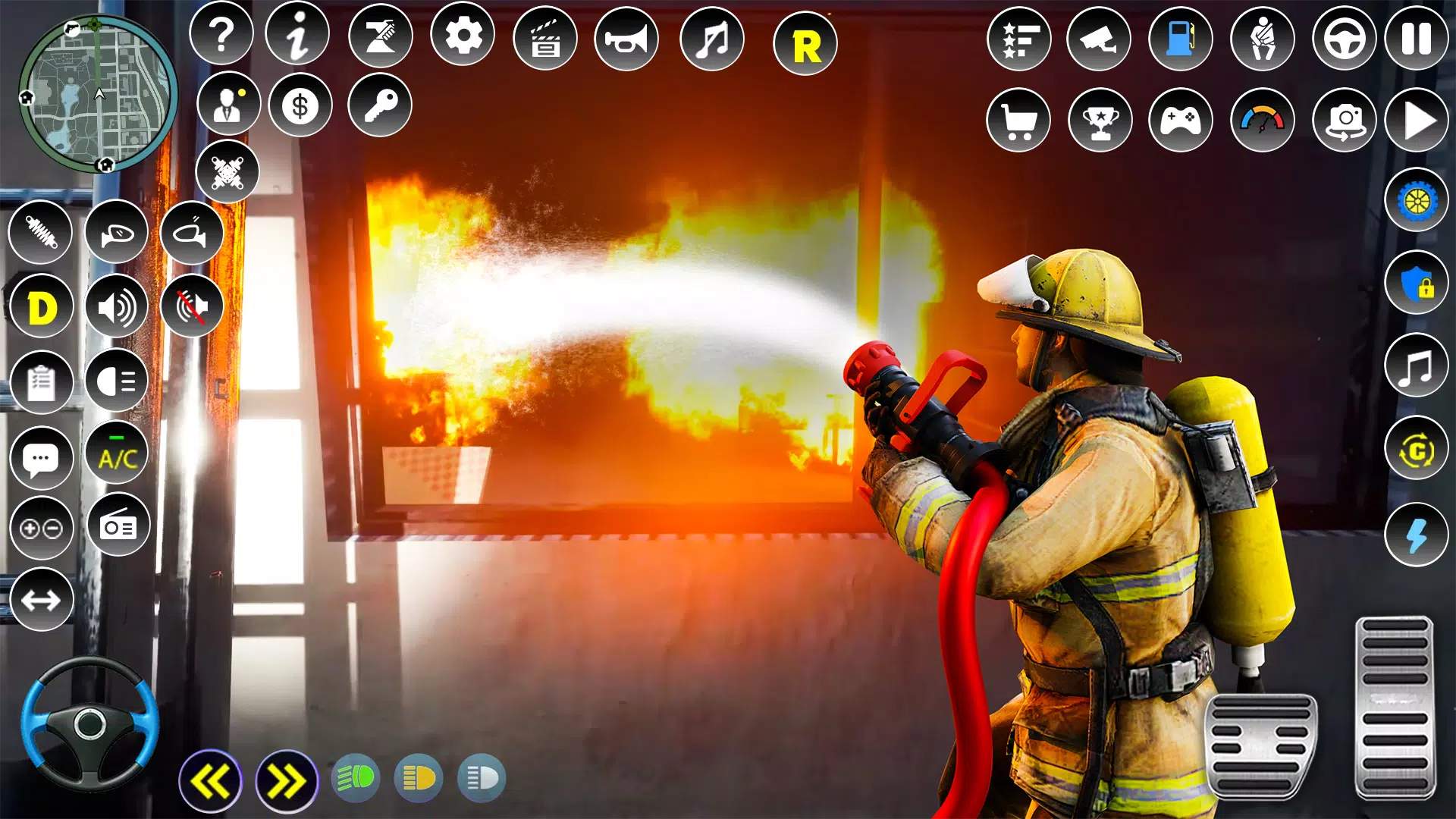 Firefighter :Fire Brigade Game Ảnh chụp màn hình 3