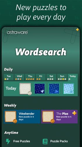 Astraware Wordsearch Ảnh chụp màn hình 3