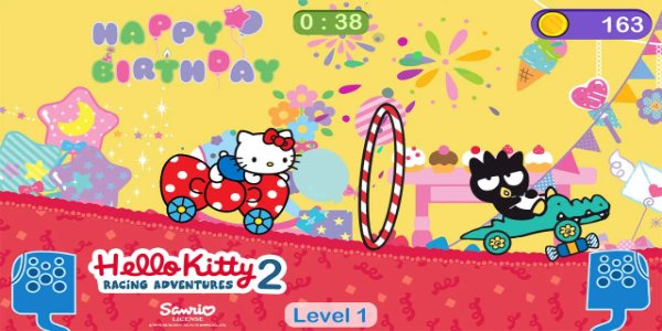 Hello Kitty games - car game应用截图第2张