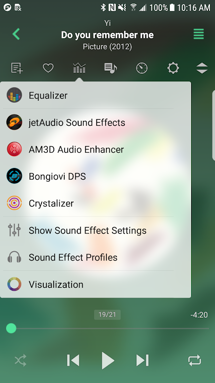jetAudio+ Hi-Res Music Player Captura de pantalla 0