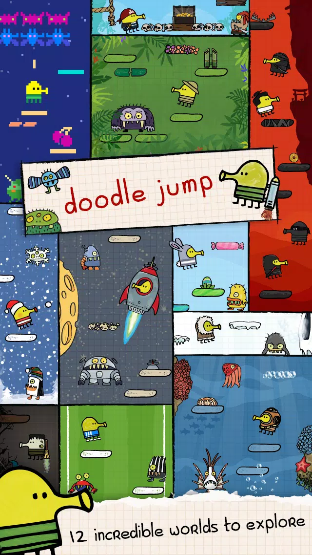 Doodle Jump 螢幕截圖 1