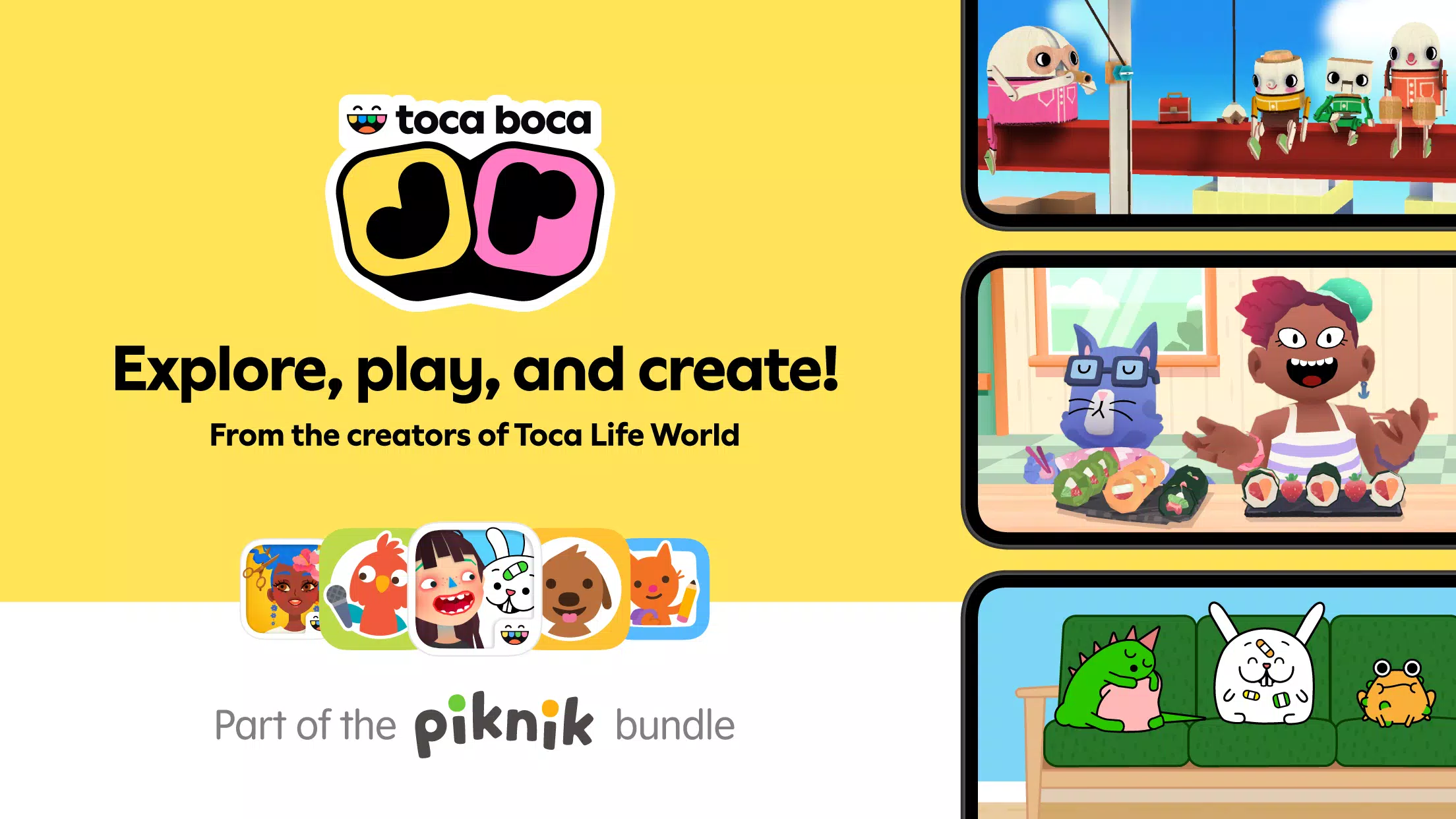 Toca Boca Jr स्क्रीनशॉट 0