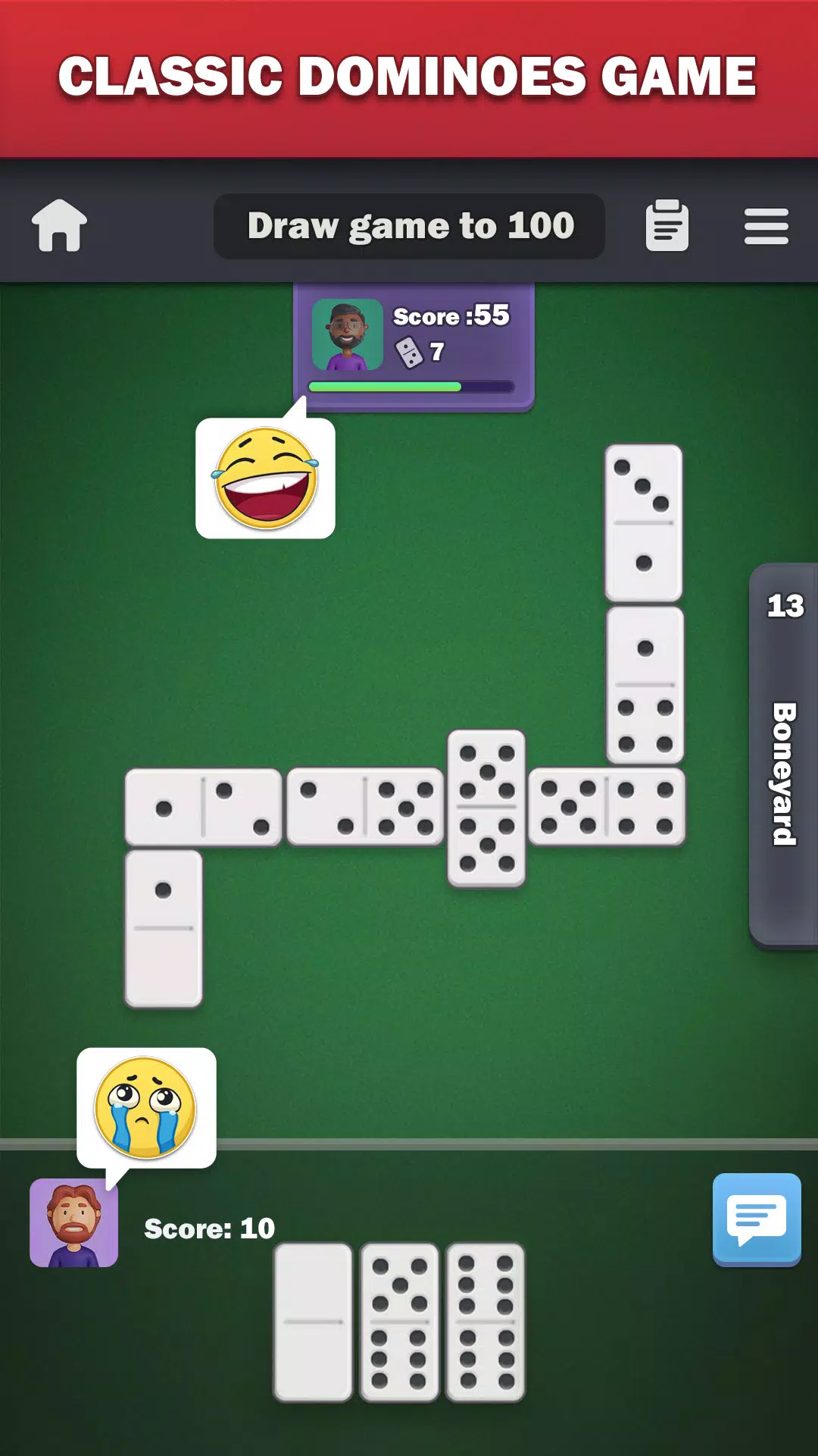 Dominoes online - play Domino! Captura de pantalla 0