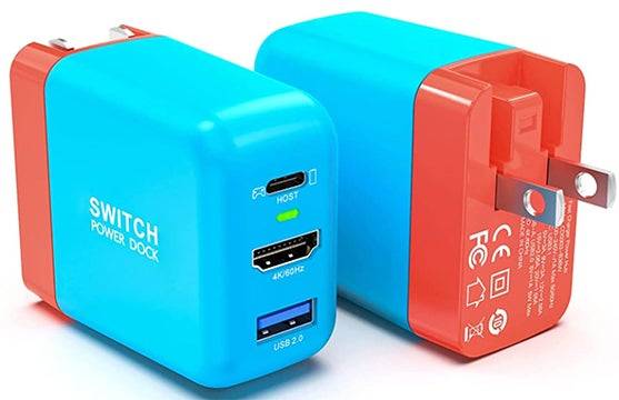 Obtenez 50% de réduction sur le chargeur de quai de commutateur Nintendo Portable