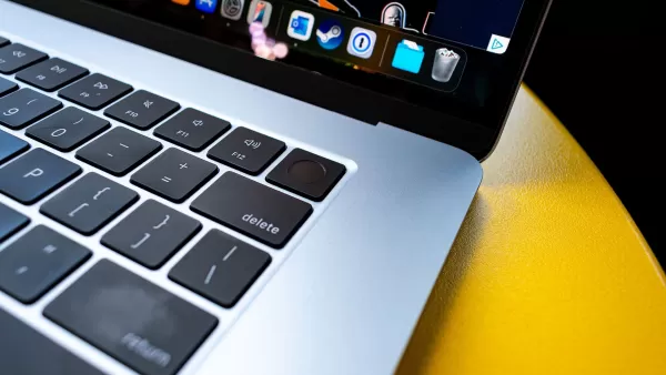 MacBook Air profile view