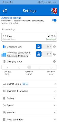 A Better Routeplanner (ABRP) Captura de tela 2