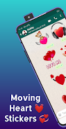 Moving Emoji Animated Stickers Capture d'écran 2