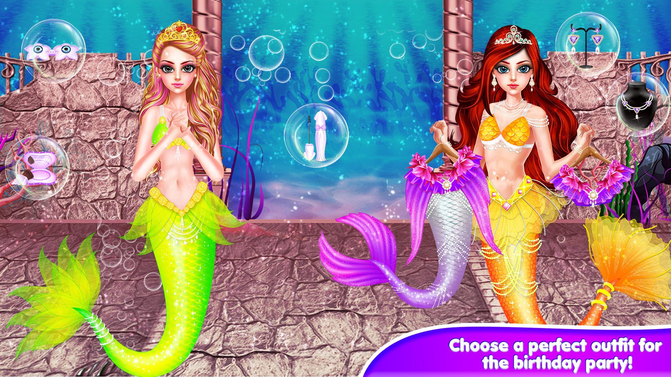 Secret Mermaid Love Crush Tale Captura de pantalla 1