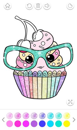 Блестящие Раскраски для Детей Скриншот 1