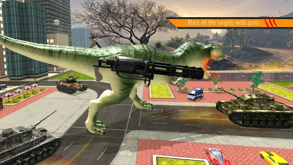 Dinosaur Battle Simulator ဖန်သားပြင်ဓာတ်ပုံ 2
