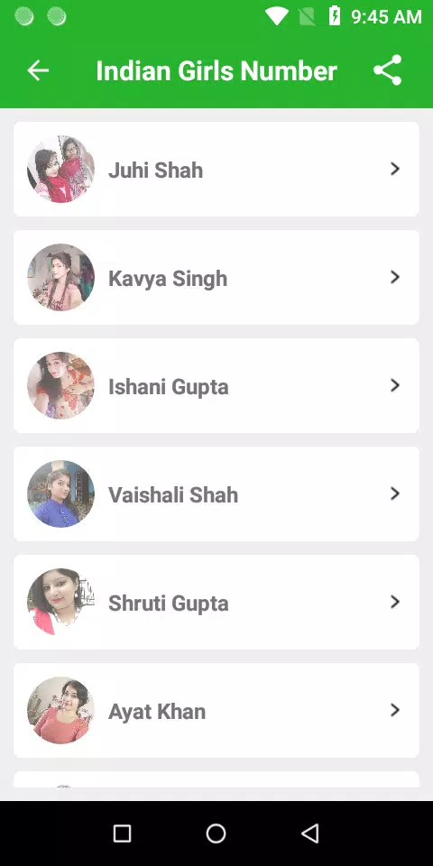 Girls Phone Number for Chat 스크린샷 0