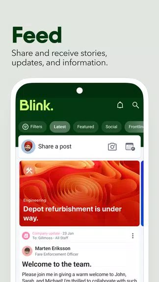 Blink - The Frontline App स्क्रीनशॉट 2