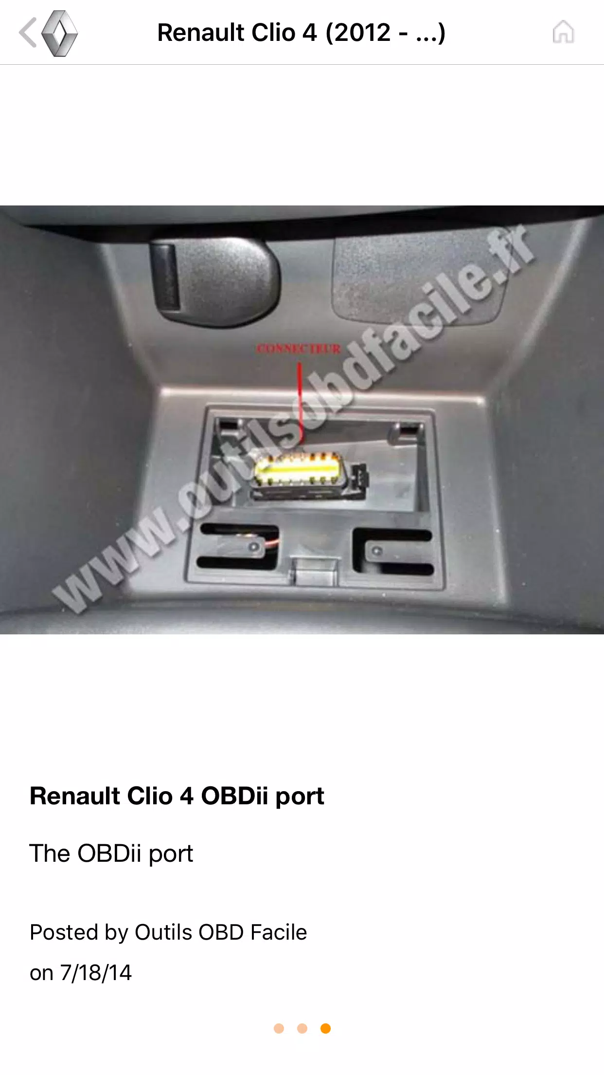 Where is my OBD2 port? Скриншот 2