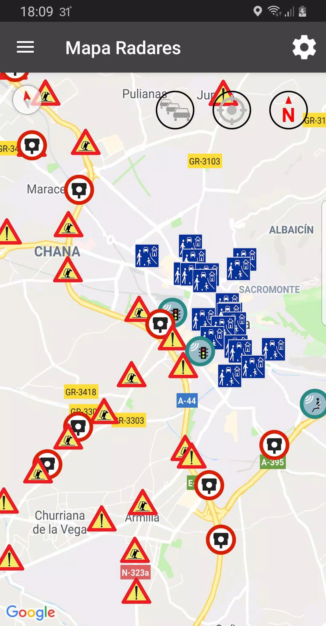 InfoRadars Capture d'écran 3