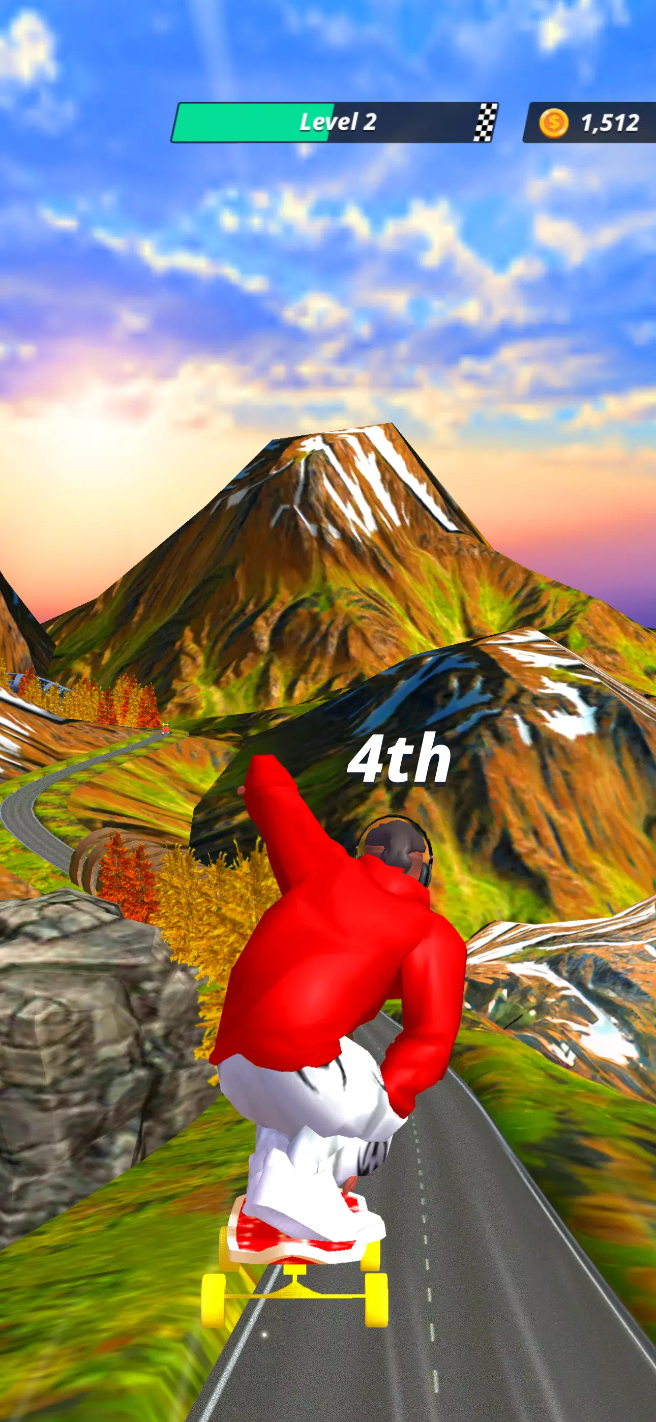 Schermata Downhill Racer 3