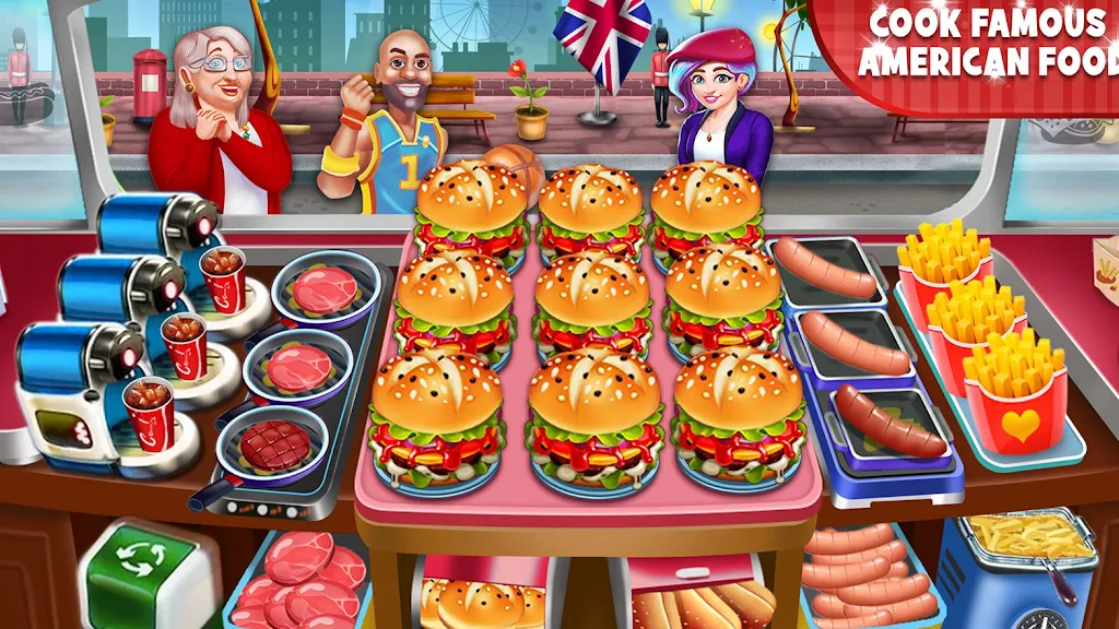 Food truck Empire Cooking Game 스크린샷 2