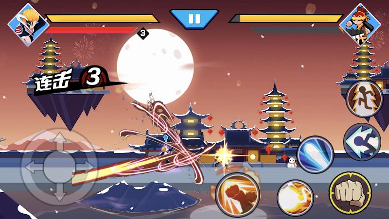 Stickman Ninja Warriors Fight Capture d'écran 0