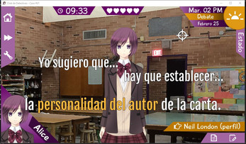 Club de Detectives - Caso 01 (novela visual) Screenshot 1