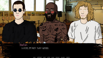 A Ride To Love - a death grips visual novel Скриншот 2