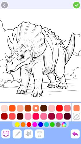 Dino Coloring Screenshot 0