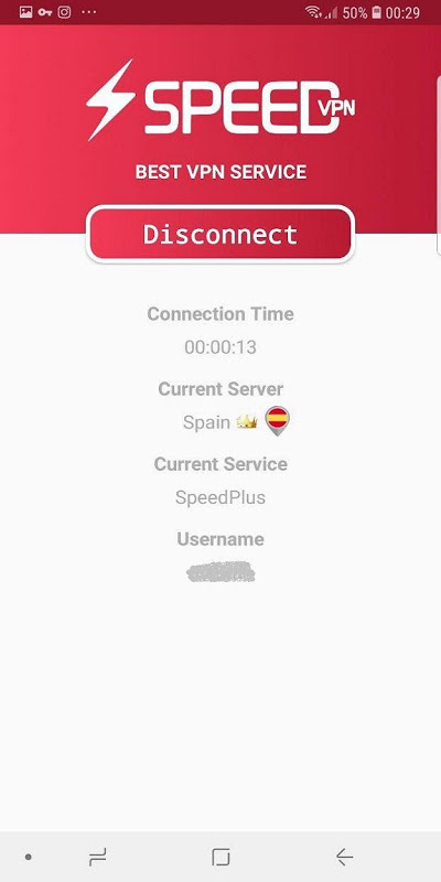 SpeedVPN Iran स्क्रीनशॉट 2