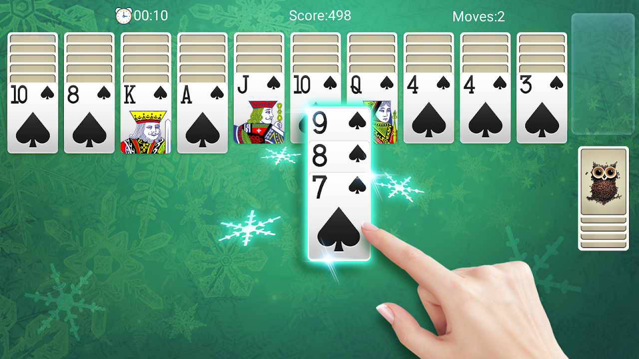 Spider Solitaire Classic Game Screenshot 2