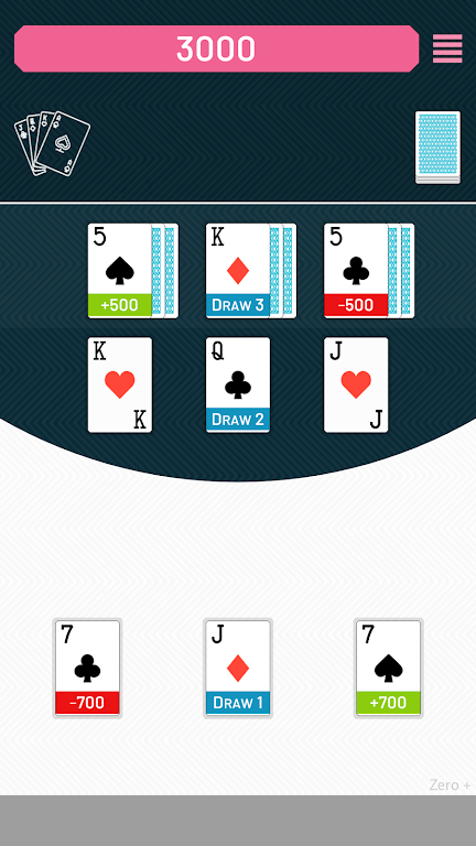 9-Draw: Poker Solitaire Puzzle Captura de tela 1