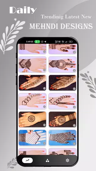 Mehndi Design 2024 : Henna Art स्क्रीनशॉट 1