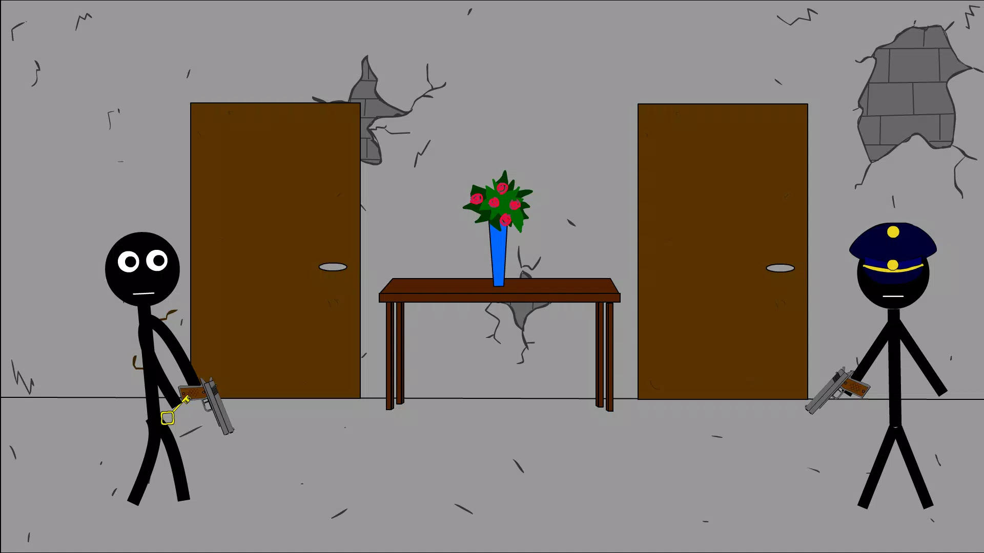Stickman Jailbreak 2，Dumb ways ဖန်သားပြင်ဓာတ်ပုံ 1