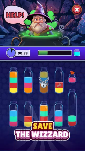 Magic Sort: Water Sort Puzzle 螢幕截圖 2