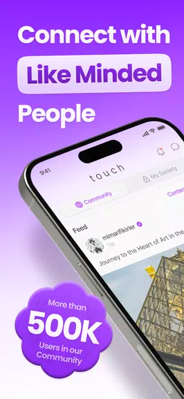 Touchapp - Meaningful Sharing 螢幕截圖 0