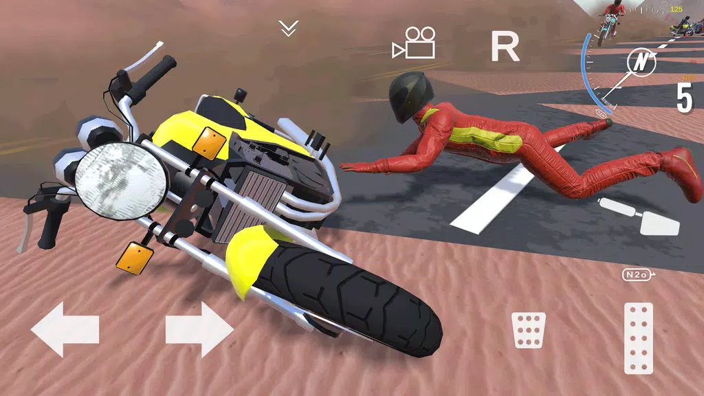 Real Moto Bike Race Simulator 螢幕截圖 1