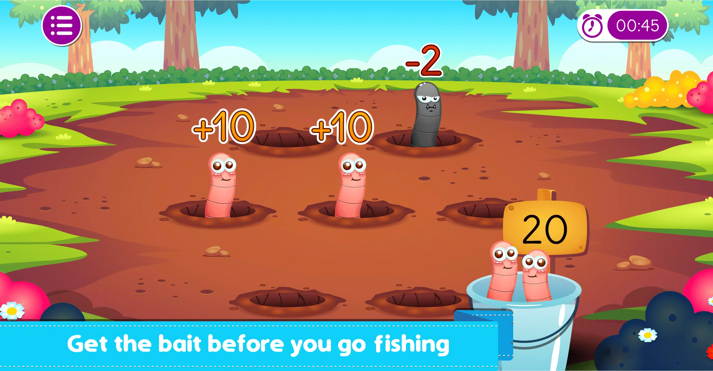 Marbel Fishing - Kids Games স্ক্রিনশট 1