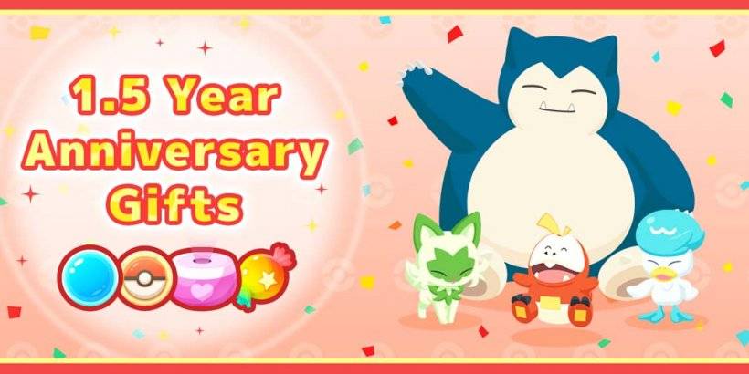 Pokemon Sleep sta regalando regali per l'anniversario di 1,5 anni per i ricercatori sonno fino ad aprile