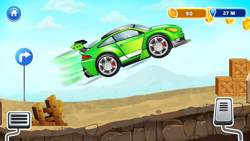 Uphill Races Car Game For Boys Zrzut ekranu 2