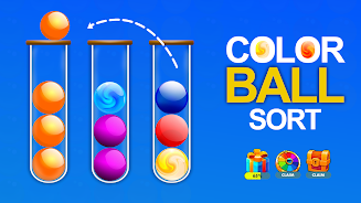 Color Ball Sort Puzzle Game 3D Ekran Görüntüsü 1