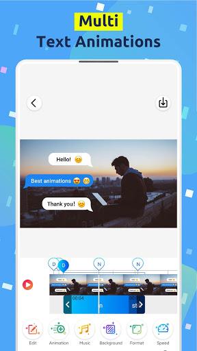 Hype Text - type animated text on video ဖန်သားပြင်ဓာတ်ပုံ 0