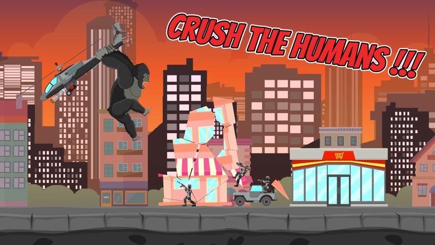 Hybrid Gorilla: Urban Rampage Screenshot 1